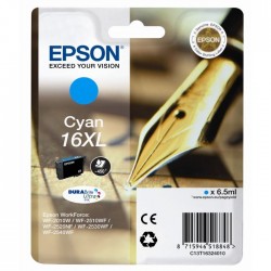 EPSON - Epson C13T16324020 (16XL) Cyan Original Cartridge - WF-2010 