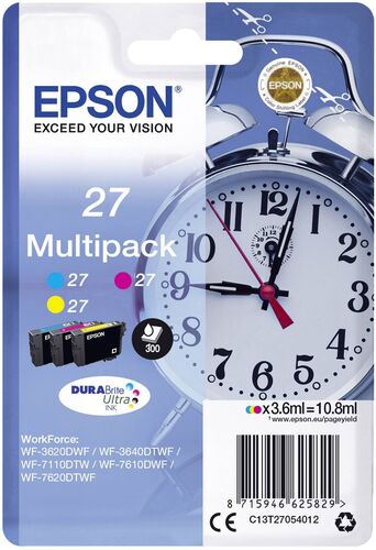 Epson C13T27054020 (27) Multipack Original Cartridge - WF-3620 