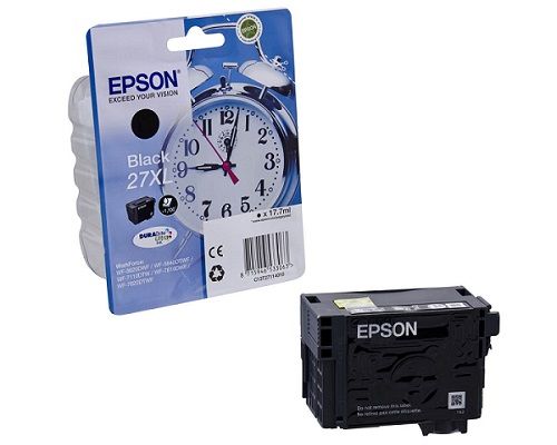 Epson C13T27114020 (27XL) Black Original Cartridge - WF-3620 