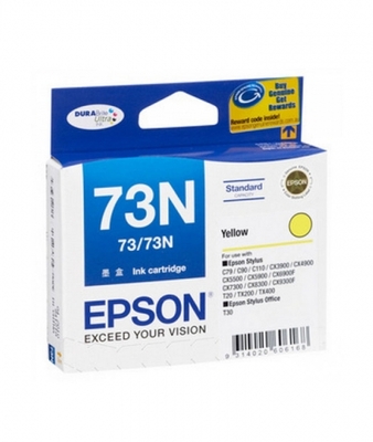 EPSON - EPSON 73N Sarı Orjinal Mürekkep Kartuşu ( C13T105490)