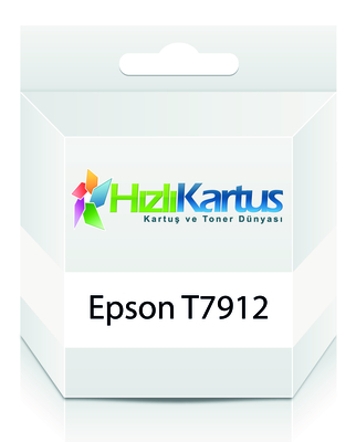 EPSON - Epson 79 C13T79124010 Mavi Muadil Kartuş - WF-4630 / WF-4640