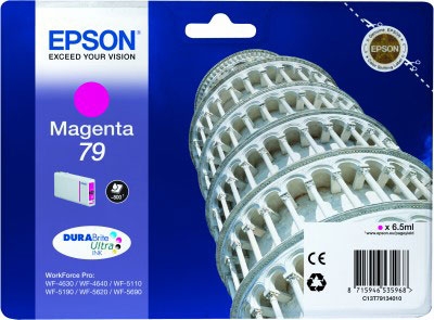 Epson C13T79134010 (79) Magenta Original Cartridge - WF-4630