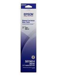 Epson C13S015614 (8750) 2Pcs Original Ribbon - FX-880 / LX-300