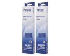 EPSON - Epson C13S015647 (8750) 2Pcs Original Ribbon - FX-880 / LX-300