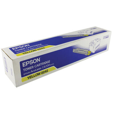 EPSON - Epson C13S050242 Sarı Orijinal Toner - C4200 (T9502)