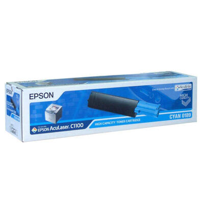 EPSON - Epson C13S050189 Mavi Orjinal Toner - C1100 / CX11 (B) (T15214)