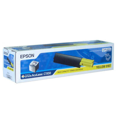 EPSON - Epson C1100 / CX11 C13S050187 Sarı Lazer Toner