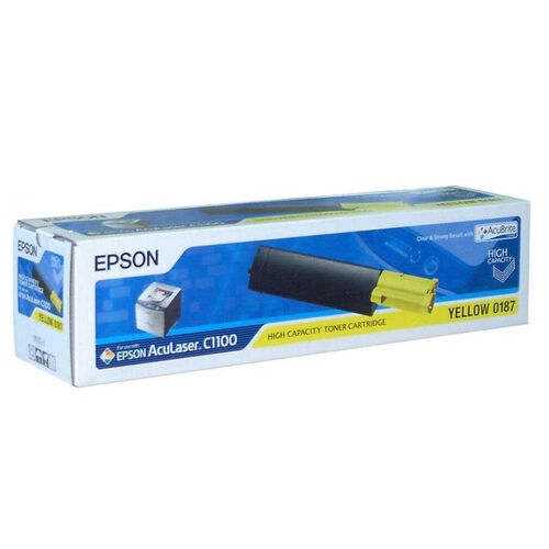 Epson C13S050187 Yellow Original Toner - C1100 / CX11