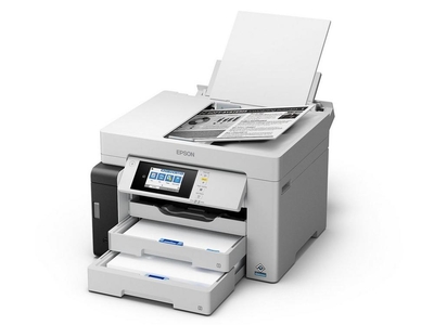 Epson C11CJ41407 EcoTank M15180 Wi-Fi + Copier + Scanner A3/A4 Black and White Ink Tank Printer - Thumbnail