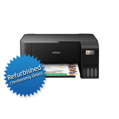 Epson C11CJ67405 EcoTank L3250 Renkli Tanklı Yazıcı / Tarayıcı / Fotokopi / Wi-Fi (Yenilenmiş Ürün) - EPSON
