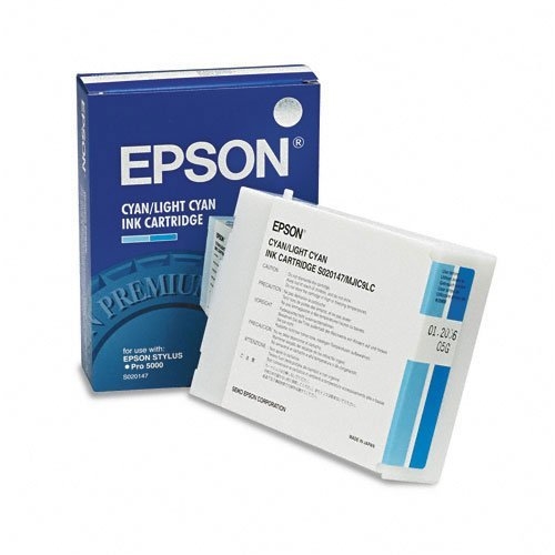 Epson C13S020147 Mavi Orjinal Kartuş - Stylus Pro 5000A - 1