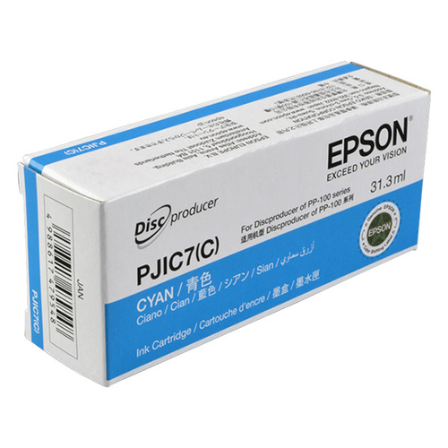Epson C13S020688 PJIC7(C) Cyan Original Cartridge - Discproducer PP-100