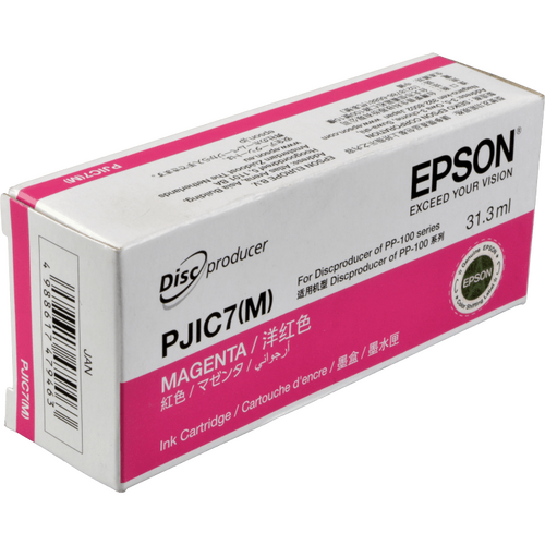 Epson C13S020691 PJIC7(M) Kırmızı Orjinal Kartuş - Discproducer PP-100 - 1