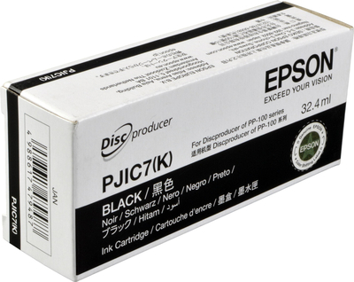 Epson C13S020693 PJIC7(K) Black Original Cartridge - Discproducer PP-100 - EPSON
