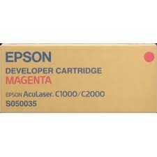 Epson C13S050035 C1000/C2000 Magenta Original Toner - EPSON