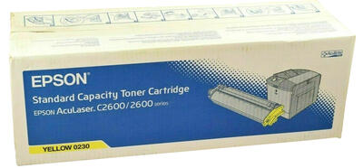 EPSON - Epson C13S050230 Sarı Orjinal Toner - C2600 (T15531)