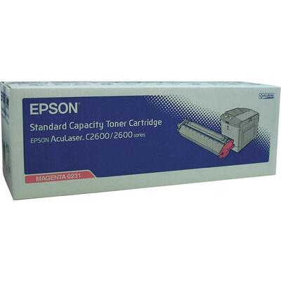 EPSON - Epson C13S050231 Kırmızı Orjinal Toner - C2600 (T15530)