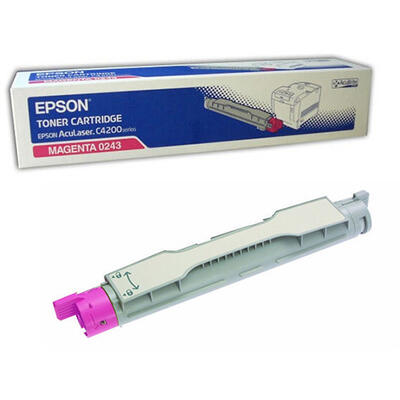 EPSON - Epson C13S050243 Kırmızı Orjinal Toner - C4200 (T12306)