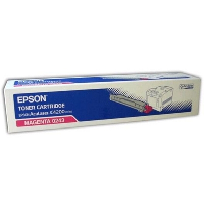 EPSON - Epson C13S050284 Kırmızı Orjinal Toner - C4200 (T11680)