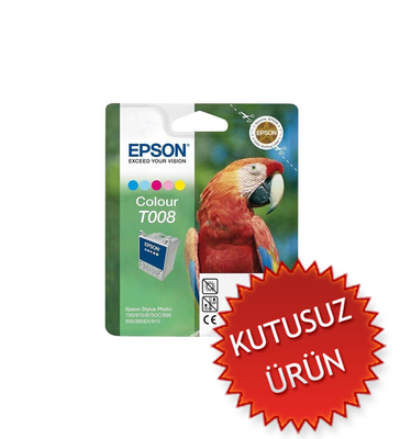 EPSON - Epson C13T00840120 (T008) Color Original Cartridge - Photo 915 (Without Box)