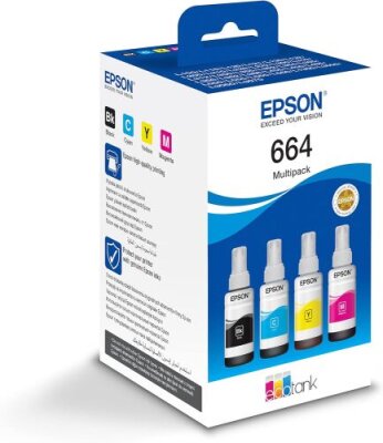 Epson C13T00S64A 4lü Paket Orjinal Kartuş - L1100 / L1200 - EPSON