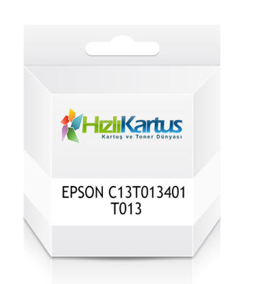 EPSON - Epson C13T013401 (T013) Siyah Muadil Kartuş (T10528)