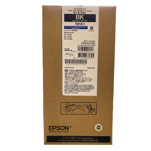Epson C13T01C100 Black Original Cartridge - WF-C529R - 1