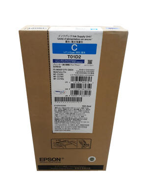 EPSON - Epson C13T01D200 Cyan Original Cartridge - WorkForce WF-C529R