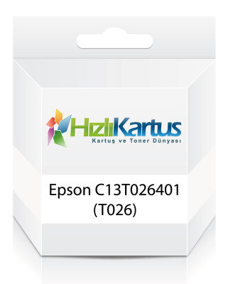 Epson C13T026401 (T026) Siyah Muadil Kartuş - 810 - EPSON