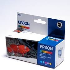 Epson C13T027401 (T027) Color Original Cartridge - Photo 810 
