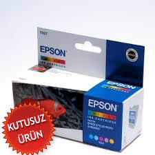 EPSON - Epson C13T027401 (T027) Renkli Orjinal Kartuş - Photo 810 (U) (T10448)