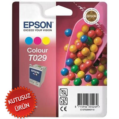 EPSON - Epson C13T02940120 (T029) Colour Original Cartridge (Without Box)