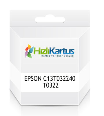 EPSON - Epson C13T032240 (T0322) Cyan Compatible Cartridge