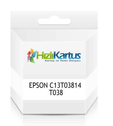 Epson C13T03814 (T038) Siyah Muadil Kartuş - C43Ux / C45 (T10516)