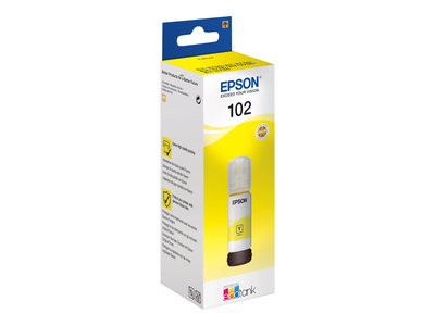 EPSON - Epson C13T03R440 (102) Yellow Original Ink Cartridge - ET-4750 / ET-3750