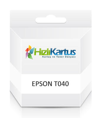 Epson C13T04014020 (T040) Black Compatible Cartridge - EPSON