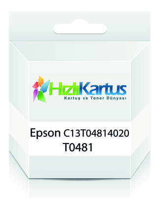 Epson C13T04814020 (T0481) Siyah Muadil Kartuş (T15804) - EPSON