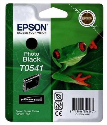 EPSON - Epson C13T05414020 (T0541) Siyah Orjinal Kartuş (T2897)