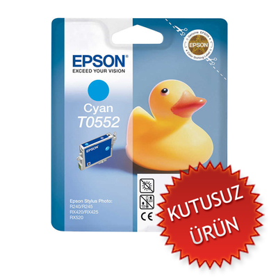 EPSON - Epson C13T05524020 (T0552) Mavi Orjinal Kartuş - R240 / R245 (U) (T17560)
