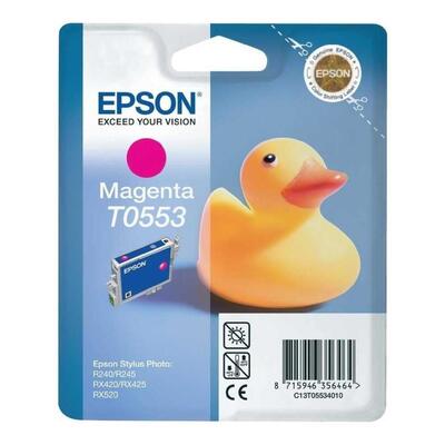 EPSON - Epson C13T05534020 (T0553) Magenta Original Cartridge - R240 / R245 