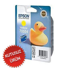 EPSON - Epson C13T05544020 (T0554) Sarı Orjinal Kartuş (U) (T10468)