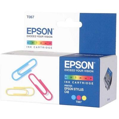 EPSON - Epson C13T0670403A (T067) Renkli Orjinal Kartuş (T2914)