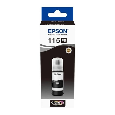 EPSON - Epson C13T07D14A (115) Photo Black Original Ink Cartridge - L8160