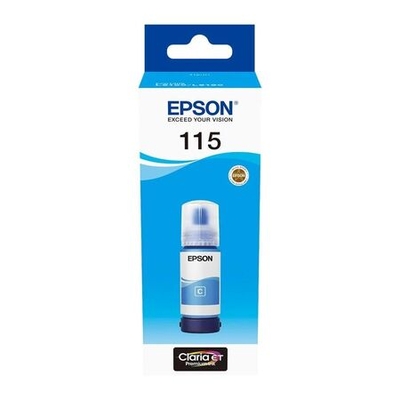 EPSON - Epson C13T07D24A (115) Mavi Orjinal Mürekkep Kartuşu - L8160