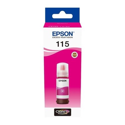 EPSON - Epson C13T07D34A (115) Kırmızı Orjinal Mürekkep Kartuşu - L8160