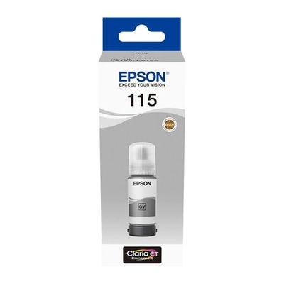 EPSON - Epson C13T07D54A (115) Gray Original Ink Cartridge - L8160