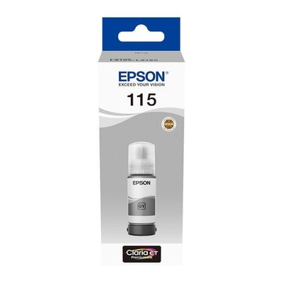 Epson C13T07D54A (115) Gray Original Ink Cartridge - L8160 - EPSON