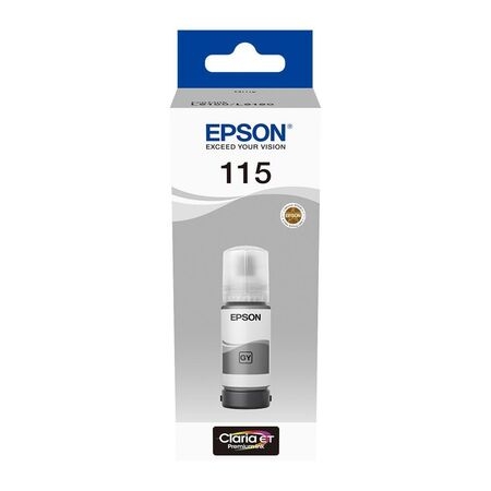 Epson C13T07D54A (115) Gray Original Ink Cartridge - L8160 - 1