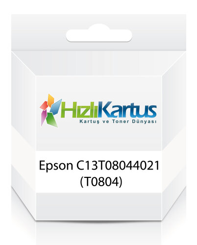 Epson C13T08044021 (T0804) Sarı Muadil Kartuş - Stylus Photo PX650 - 1