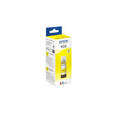 EPSON - Epson C13T09C44A (108) Yellow Original Ink Cartridge - L8050 / L18050